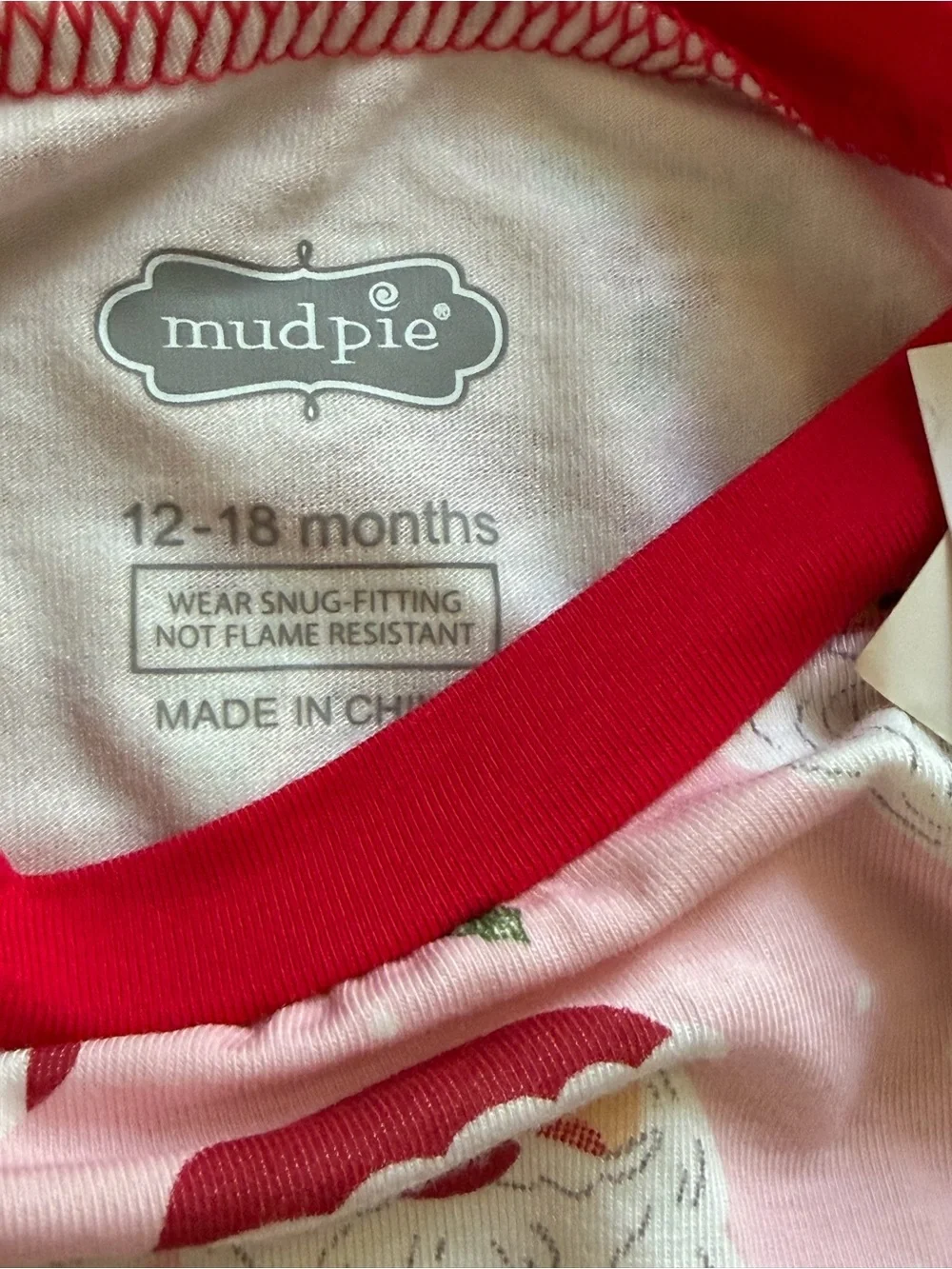 Mud Pie soft pink
